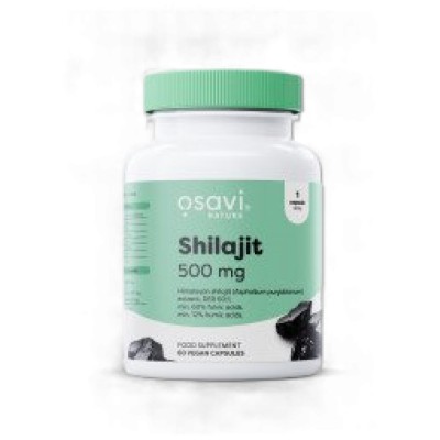Shilajit 500 mg | 60:1 Extract with 60+% Fulvic Acids - 60 капсули