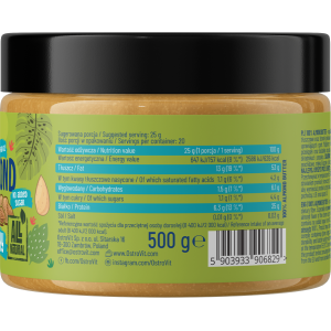 100% Almond Butter Crunchy 500 гр | OstroVit