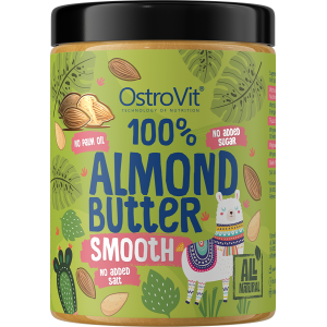 100% Almond Butter Smooth 1000 гр | OstroVit
