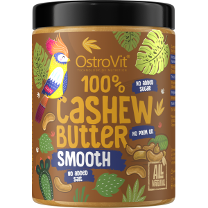 100% Cashew Butter Smooth 1000 гр | OstroVit