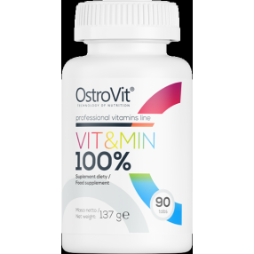 100% Vit & Min 90 таблетки | OstroVit 100% Vit & Min 90 таблетки | OstroVit