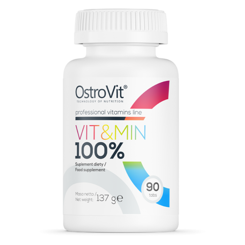 100% Vit & Min 90 таблетки | OstroVit