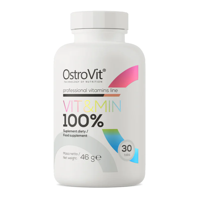 100% Vit & Min 30 таблетки | OstroVit