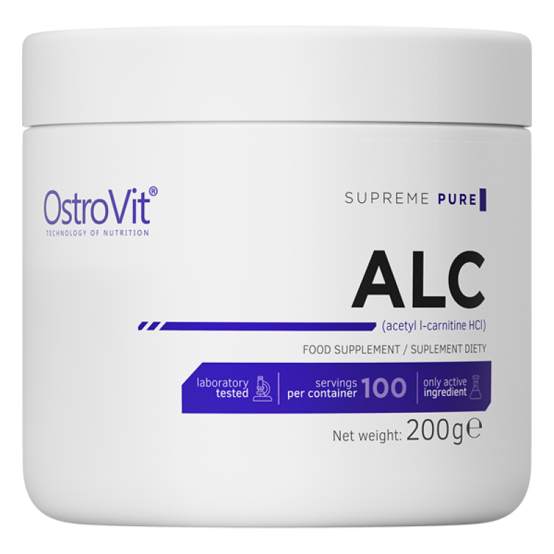 ALC (Acetyl L-Carnitine) Powder 200 гр | OstroVit