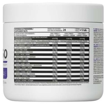 Amino 1250 120 таблетки | OstroVit Amino 1250 120 таблетки | OstroVitНабор от есенциални, BCAA и неесенциални аминокиселини в оптимална доза
Видимо подобрява натрупването на мускулна маса и сила
Инхибира катаболизма на мускулните протеини
Ефе Amino 1250 120 таблетки | OstroVit Набор от есенциални, BCAA и неесенциални аминокиселини в оптимална доза Видимо подобрява натрупването на мускулна маса и сила Инхибира катаболизма на мускулните протеини Amino 1250 120 таблетки | OstroVit Набор от есенци