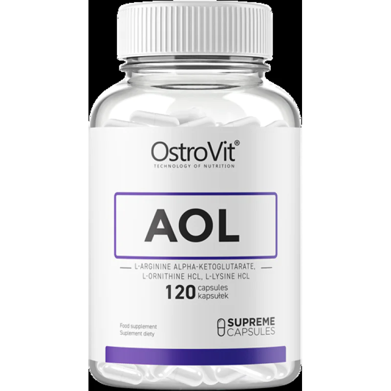 AOL 120 капсули | OstroVit AOL 120 капсули | OstroVitУскорява възстановяването след тренировка
Може да увеличи синтеза на хормона на растежа
Подпомага изгарянето на мазнини
AOL (ААКГ, Орнитин, Лизин) 120 капсули на топ цена от OstroVitК AOL 120 капсули | OstroVit Ускорява възстановяването след тренировка Може да увеличи синтеза на хормона на растежа Подпомага изгарянето на мазнини AOL (ААКГ, Орнитин, Лизин) 120 капсули на топ цена от Ostr AOL 120 капсули | OstroVit Ускорява възстановяван