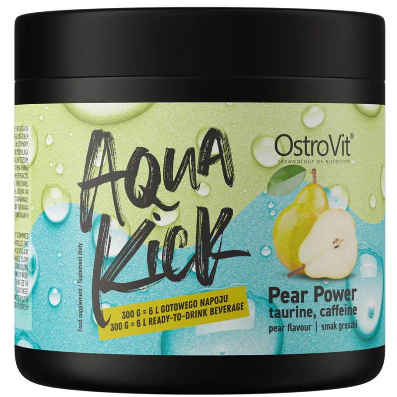 Aqua Kick Pear Powder 300 гр | OstroVit Aqua Kick Pear Powder 300 гр | OstroVit