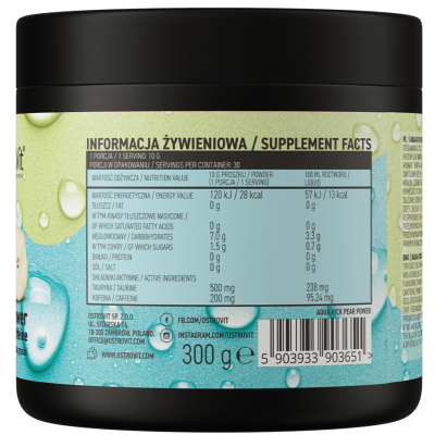 Aqua Kick Pear Powder 300 гр | OstroVit