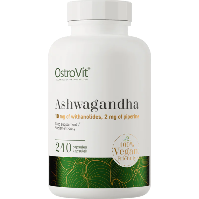 Ashwagandha 240 капсули | OstroVit Ashwagandha 240 капсули | OstroVit