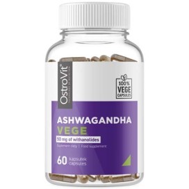 Ashwagandha 700 мг 60 веге капсули | OstroVit Ashwagandha 700 мг 60 веге капсули | OstroVit