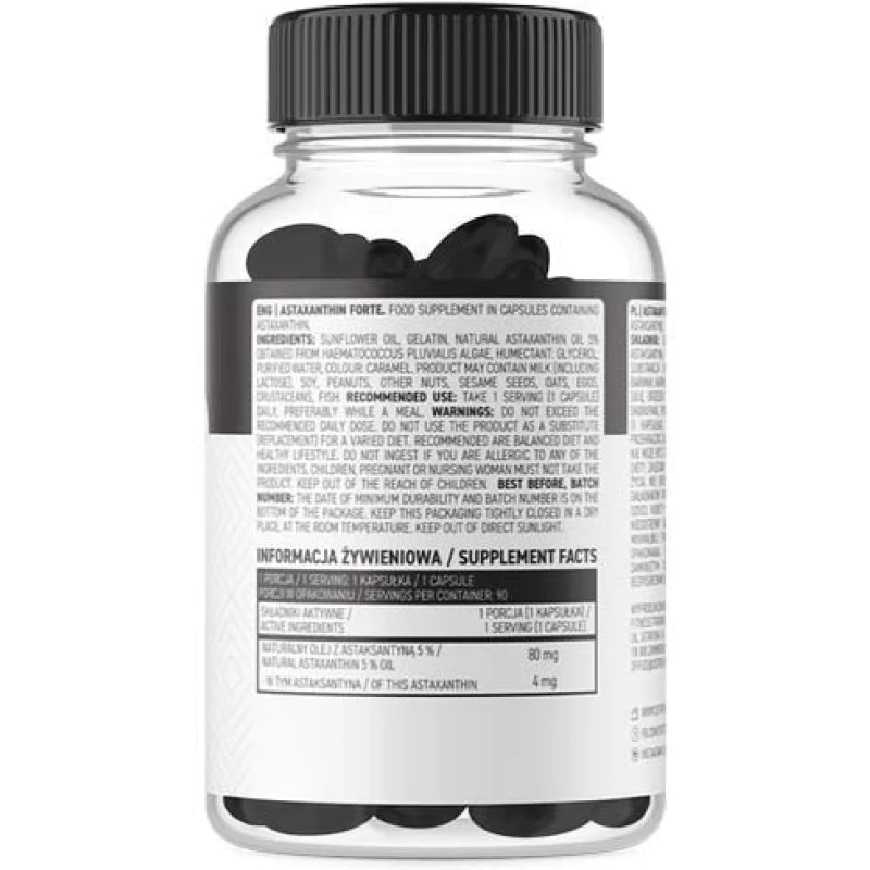 Astaxantin Forte 4 мг 90 гел-капсули | OstroVit Astaxantin Forte 4 мг 90 гел-капсули | OstroVitНеутрализира свободните радикали в тялото
Подсилва имунната система
Придава тонус и енергия
Подобрява еластичността на кожата
Астаксантин Форте 4 Astaxantin Forte 4 мг 90 гел-капсули | OstroVit Неутрализира свободните радикали в тялото Подсилва имунната система Придава тонус и енергия Подобрява еластичността на кожата Астаксантин Форте 4 мг драже Astaxantin Forte 4 мг 90 гел-капсули | OstroVit Неут