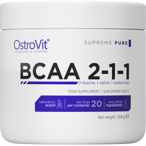 BCAA 2:1:1 Powder - Лимон 200 гр | OstroVit