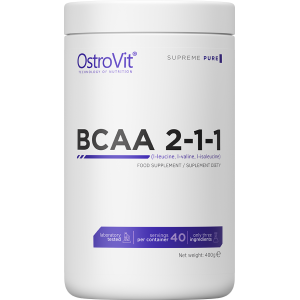 BCAA 2:1:1 Powder - Лимон 400 гр | OstroVit