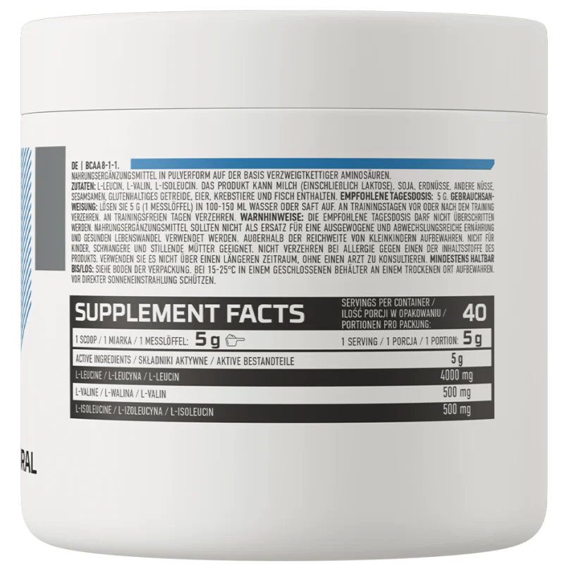 BCAA 8:1:1 Powder 200 гр | OstroVit BCAA 8:1:1 Powder 200 гр | OstroVit