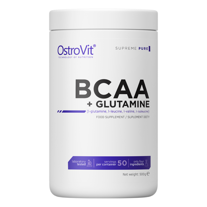 BCAA + Glutamine Powder 500 гр | OstroVit