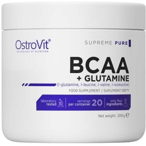 BCAA + Glutamine Powder - Грейпфрут 200 гр | OstroVit