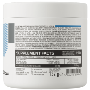 Beta Alanine 2400 150 капсули | OstroVit