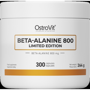 Beta-Alanine 800 мг 300 капсули | OstroVit