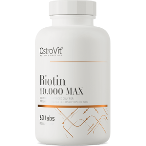 Biotin 10.000 MAX 60 таблетки | OstroVit