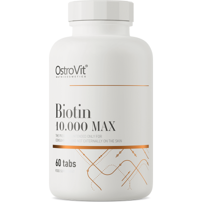 Biotin 10.000 MAX 60 таблетки | OstroVit