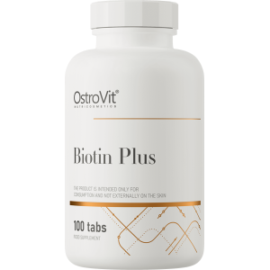 Biotin Plus 100 таблетки | OstroVit
