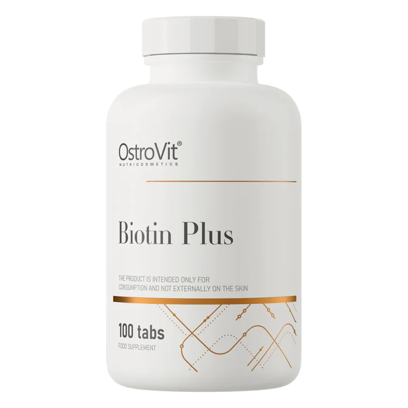 Biotin Plus 100 таблетки | OstroVit