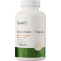 Bromelain + Papain 100 капсули | OstroVit