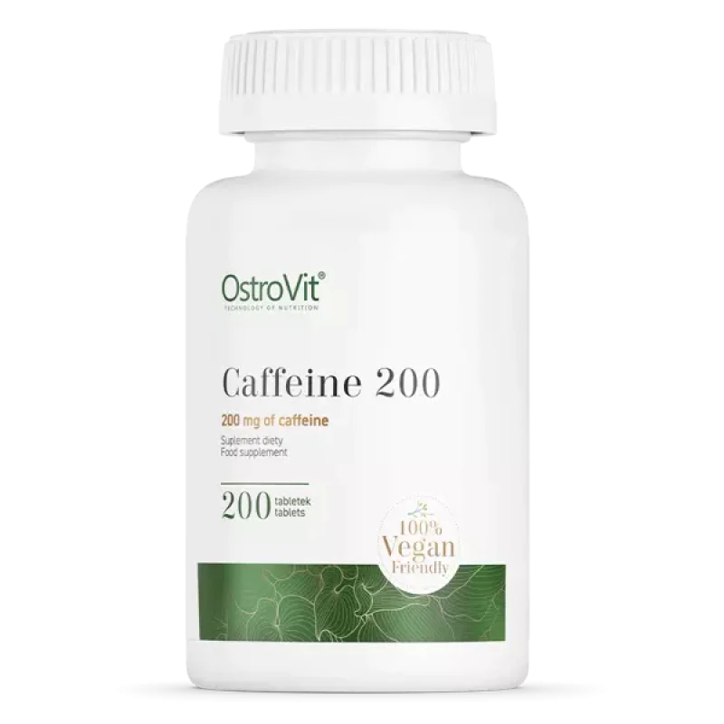 Caffeine 200 200 мг 200 таблетки | OstroVit