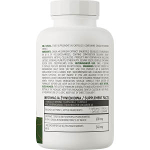 Chaga 60 капсули | OstroVit