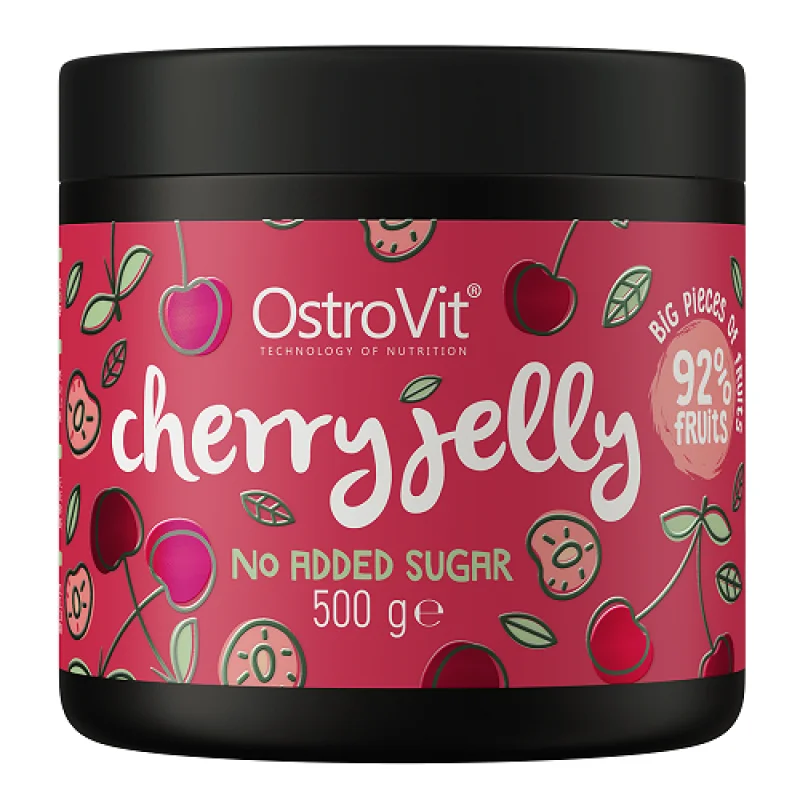 Cherry Jelly No Added Sugar 500 гр | OstroVit Cherry Jelly No Added Sugar 500 гр | OstroVit