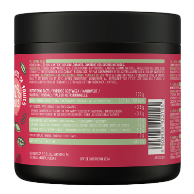 Cherry Jelly No Added Sugar 500 гр | OstroVit Cherry Jelly No Added Sugar 500 гр | OstroVit