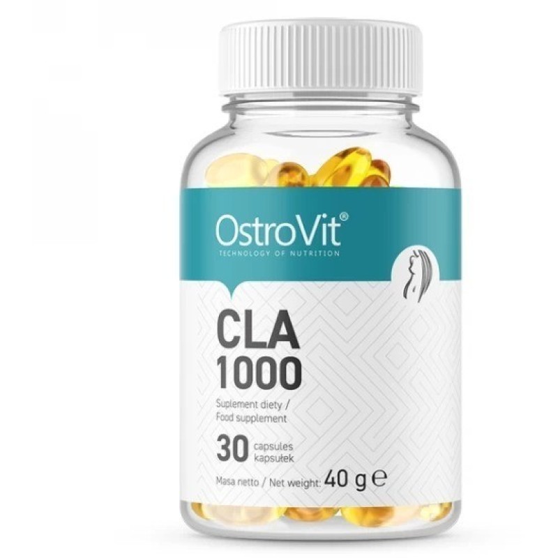 CLA 1000 мг 30 гел-капсули | OstroVit CLA 1000 мг 30 гел-капсули | OstroVit