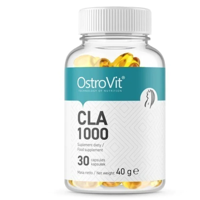 CLA 1000 мг 30 гел-капсули | OstroVit CLA 1000 мг 30 гел-капсули | OstroVit