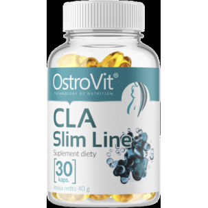 CLA Slim Line 800 мг 30 капсули | OstroVit CLA/КЛА от OstroVit: Стопете мазнините и оформете мускулите си по-бързо! CLA/КЛА от OstroVit: Стопете мазнините и оформете мускулите си по-бързо! Капсулите CLA от OstroVit се разграждат бързо. Не всички продукти CLA са еднакви! С 80% съдържание на чист CLA, продуктът на OstroVit& CLA/КЛА от OstroVit: Стопете мазнините и оф