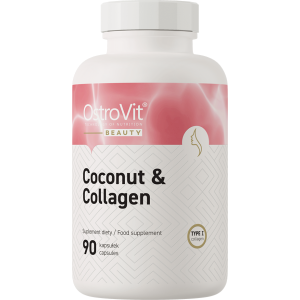 Coconut & Collagen 90 капсули | OstroVit