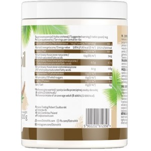 Coconut Oil Extra Virgin 900 гр | OstroVit