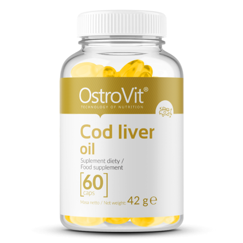 Cod Liver Oil 60 капсули | OstroVit