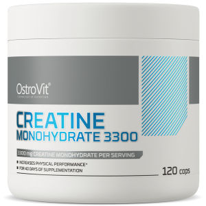 Creatine Monohydrate 3300 120 капсули | OstroVit