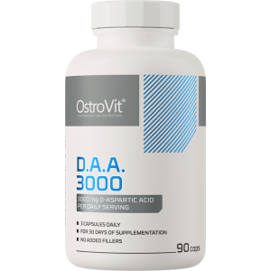 D.A.A. 3000 D-Aspartic Acid 90 капсули | OstroVit