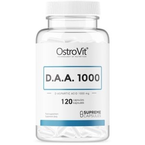 D.A.A. (D-Aspartic Acid) 1000 мг 120 капсули | OstroVit