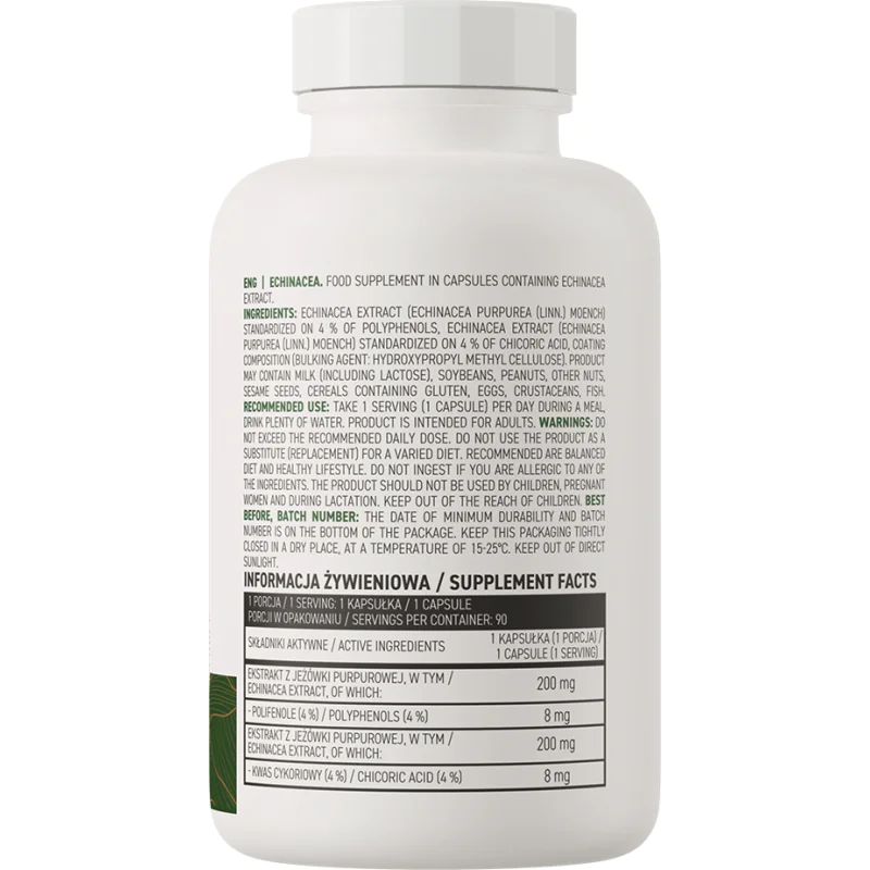 Echinacea 90 капсули | OstroVit Echinacea 90 капсули | OstroVit