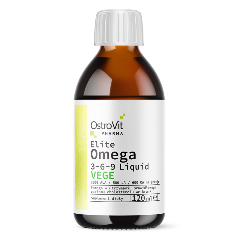 Elite Omega 3-6-9 Liquid Vege 120 мл | OstroVit