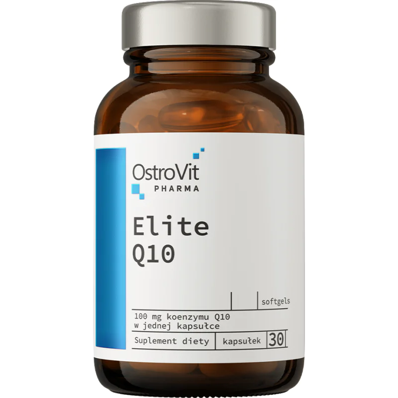 Elite Q10 100 мг 30 гел-капсули | OstroVit Elite Q10 100 мг 30 гел-капсули | OstroVit