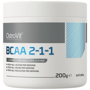 BCAA 2:1:1 Powder - Неовкусен 200 гр | OstroVit