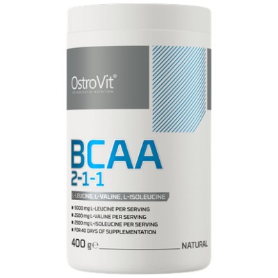 BCAA 2:1:1 Powder - Неовкусен 400 гр | OstroVit