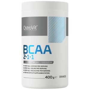 BCAA 2:1:1 Powder - Портокал 400 гр | OstroVit