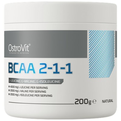 BCAA 8:1:1 Powder - Неовкусен 200 гр | OstroVit