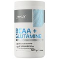 BCAA + Glutamine Powder - Лимон 500 гр | OstroVit