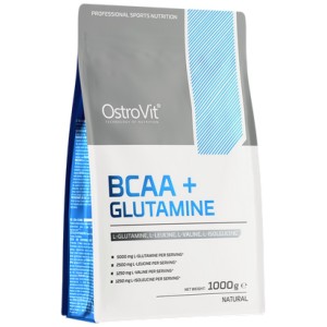 BCAA + Glutamine Powder - Неовкусен 1000 гр | OstroVit