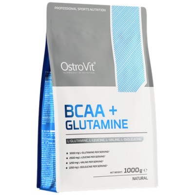 BCAA + Glutamine Powder - Неовкусен 1000 гр | OstroVit